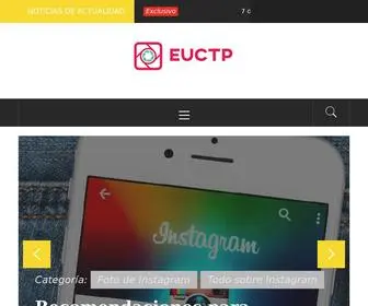 Euctp.org(Página principal) Screenshot