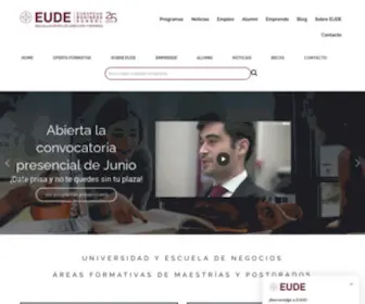 Eude.ec(EUDE Business School) Screenshot