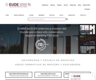 Eude.es(EUDE Business School) Screenshot