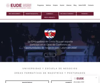 Eude.lat(EUDE Business School) Screenshot