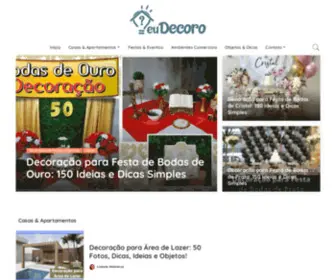 Eudecoro.com.br(Eu Decoro) Screenshot