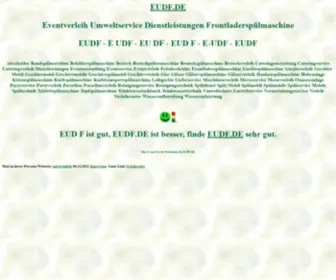 Eudf.de(Spülmobil) Screenshot