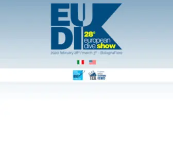 Eudishow.eu(European Dive Show) Screenshot