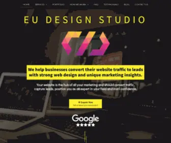 Euds.uk(Web Design That Converts into Leads) Screenshot