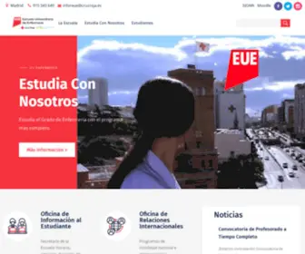 Euenfermeriacruzroja.com(Escuela Universitaria de Enfermería) Screenshot