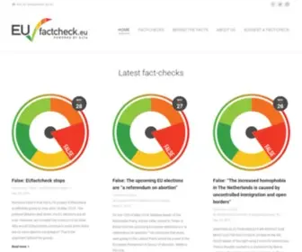Eufactcheck.eu(eufactcheck) Screenshot