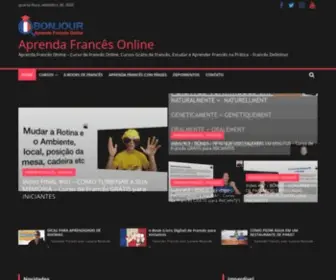 Eufalofrances.com.br(Aprenda Francês Online) Screenshot