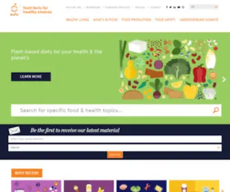 Eufic.org(The European Food Information Council) Screenshot