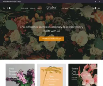 Eufloriaflowers.com.au(Eufloria Flowers) Screenshot