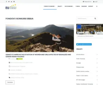 Eufondovikonkursi.com(EU Fondovi i Konkursi) Screenshot