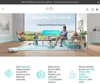 Eufylife.com(Smart Home Simplified) Screenshot