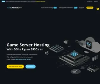 Eugamehost.com(Game Server Hosting UK) Screenshot