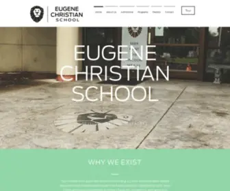 Eugenechristianschool.com(Eugene Christian School) Screenshot