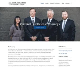 Eugenedefenseattorneys.com(Eugene Criminal Defense Attorneys) Screenshot