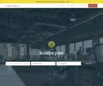 Eugenejobs.net(Eugene Jobs & Employment) Screenshot