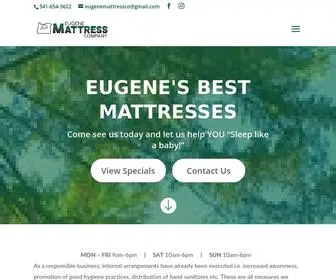 Eugenemattressco.com(Eugene Mattress Company) Screenshot