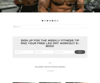 Eugenethefit.com(EXCUSES With Eugene The fit) Screenshot