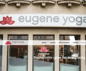 Eugeneyoga.us(Hatha, Vinyasa, Gentle, Restorative, Yoga Nidra and More) Screenshot