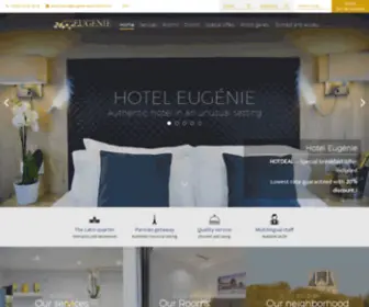 Eugenie-Paris-Hotel.com(Accueil) Screenshot