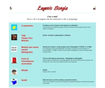 Eugeniosongia.com(Home page Eugenio Songia) Screenshot