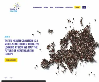 Euhealthcoalition.eu(EU Health Coalition) Screenshot