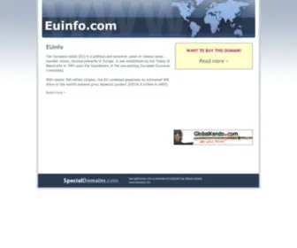 Euinfo.com(Parked Domain) Screenshot