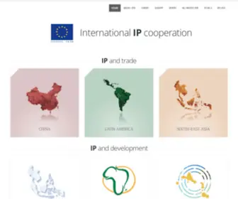 Euipoeuf.eu(EU Funded IP Projects) Screenshot