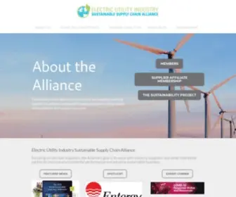 Euissca.org(The Electric Utility Industry Sustainable Supply Chain Alliance) Screenshot