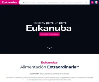 Eukanuba.com.mx(México) Screenshot