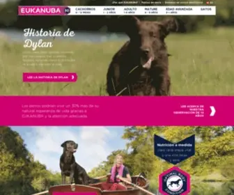 Eukanuba.es(Alimentos para perros) Screenshot