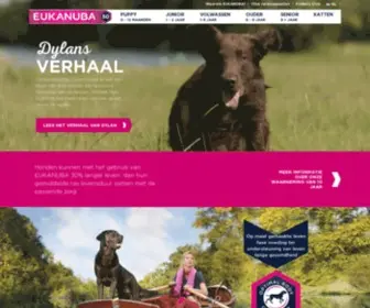 Eukanuba.nl(Advies over hondenvoer) Screenshot