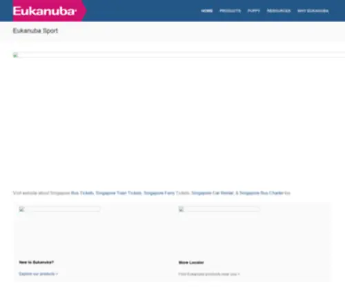 Euksport.com(Eukanuba) Screenshot