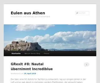 Eulenausathen.com(Eulen aus Athen) Screenshot