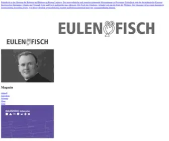 Eulenfisch.de(Limburger Magazin für Religion und Bildung EULENFISCH) Screenshot