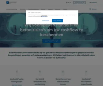 Eulerhermes.be(Allianz Trade) Screenshot