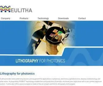 Eulitha.com(Lithography for photonics) Screenshot