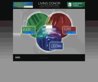 Eulivingdonor.eu(Euro Living Donor) Screenshot