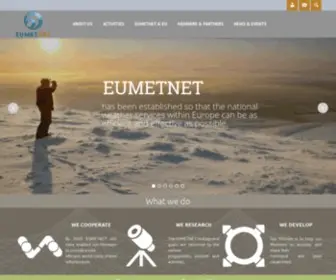 Eumetnet.eu(Homepage) Screenshot