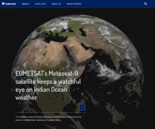 Eumetsat.eu(Monitoring the weather and climate from space) Screenshot