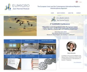 Eumigro.eu(Homepage) Screenshot