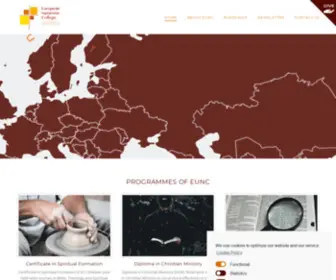 Eunc.edu(European Nazarene College) Screenshot