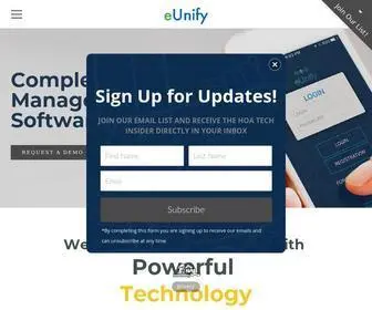 Eunify.net(EUnify Central LLC) Screenshot