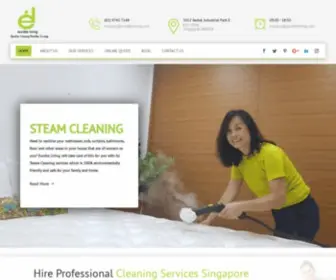 Eunikeliving.com(Professional Cleaning Services Singapore) Screenshot