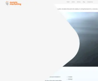 Eunoiamarketing.com(New Thinking) Screenshot