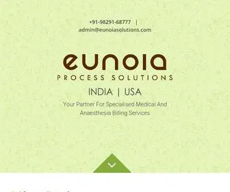 Eunoiasolutions.com(Eunoia Process Solutions) Screenshot