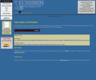 Eunomios.org(EUNOMIOS) Screenshot