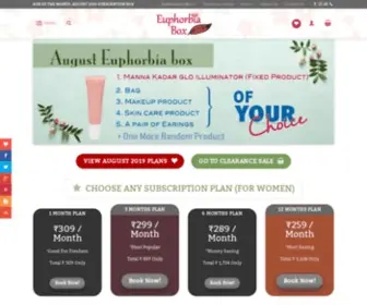 Euphorbiabox.com(Euphorbiabox) Screenshot