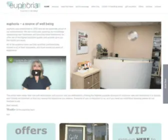 Euphoria.org.uk(Euphoria beauty salon) Screenshot