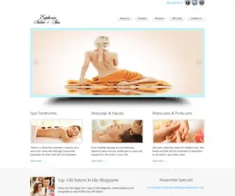 Euphoriasalon.com(Charlotte, NC Massage &amp; Haircuts) Screenshot