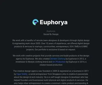 Euphorya.co(Creative Design Agency) Screenshot